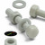 10x Glass Filled, Reinforced Super Nylon, Hex Head, M10 x 60mm, Plastic Bolts, Nuts & Washers