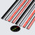 4x Black, Flexible Acrylic Hinges, 300mm - No glue required. Low Profile, Living Flex Hinges