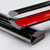 4x Black, Flexible Acrylic Hinges, 300mm - No glue required. Low Profile, Living Flex Hinges