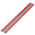 4x Black Self-Adhesive Acrylic Flexible Hinges, 300mm, Low Profile Living Hinges