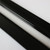 3x 300mm Black low profile flex hinges, flexible living hinges, plexiglass, Continuous Acrylic Piano Hinges