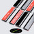 4x 50mm Black Acrylic Flexible Hinges, Self-Adhesive, No Glue Required