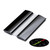5x Black 50mm Acrylic Low Profile Flexible Living Hinges, Continuous