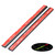 4x 200mm Black Acrylic Flexible Hinges, Self-Adhesive, No Glue Required