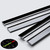 2x Black, Flexible Acrylic Hinges, 950mm. Low Profile, Living Flex Hinge