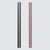 2x 500mm Black Acrylic Flexible Hinges, Self-Adhesive, No Glue Required