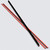 2x Black Self-Adhesive Flexible Living Hinges, 1150mm, Low Profile Acrylic / Polycarbonate