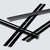 4x Black 500mm Acrylic / Polycarbonate Low Profile Flexible Living Hinges