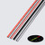 2x Black, Flexible Acrylic Hinges, 950mm - No glue required. Low Profile, Living Flex Hinges