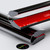 2x Black, Flexible Acrylic Hinges, 950mm - No glue required. Low Profile, Living Flex Hinges