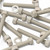 10x PPS Hex Head Bolts, M5x40mm, Plastic Nuts & Washers, Polyphenylene Sulfide