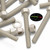 10x Natural PPS Hex Head Plastic Screws & Bolts M5 x 40mm, Nuts & Washers