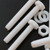 10x Natural PTFE Hex Head Plastic Screws & Bolts M5 x 40mm, Nuts & Washers