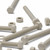5x Natural PPS Hex Head Plastic Screws & Bolts M10 x 100mm, Nuts & Washers
