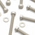5x PPS Hex Head, M10 x 100 mm, Plastic Nuts and Bolts (Screws), Washers, Polyphenylene Sulfide