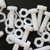 10x Natural PTFE Hex Head Plastic Screws & Bolts M6 x 20mm, Nuts & Washers