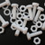 10x Natural PTFE Hex Head Plastic Screws & Bolts M6 x 20mm, Nuts & Washers