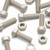10x Natural PPS Hex Head Plastic Screws & Bolts M6 x 20mm, Nuts & Washers