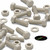 10x Natural PPS Hex Head Plastic Screws & Bolts M6 x 20 mm, Nuts & Washers