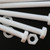 5x PTFE Hex Head, M6 x 60 mm, Plastic Nuts and Bolts (Screws), Washers, Fluoropolymer Polytetrafluoroethylene