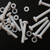 10x Natural PTFE Hex Head Plastic Screws & Bolts M6 x 40mm, Nuts & Washers
