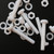 10x Natural PTFE Hex Head Plastic Screws & Bolts M6 x 40mm, Nuts & Washers