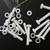 10x Natural PTFE Hex Head Plastic Screws & Bolts M6 x 40mm, Nuts & Washers
