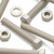 10x Natural PPS Hex Head Plastic Screws & Bolts M6 x 40 mm, Nuts & Washers