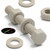 10x PPS Hex Head, M6 x 40mm, Plastic Nuts and Bolts (Screws), Washers, Polyphenylene Sulfide
