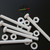 5x PTFE Hex Head, M10 x 100mm, Plastic Nuts and Bolts (Screws), Washers, Fluoropolymer Polytetrafluoroethylene
