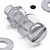 50x Clear Acrylic Slotted Pan Head Screws & Bolts M4 x 20 mm, Nuts & Washers