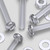 50x Clear Acrylic Slotted Pan Head Screws & Bolts M3 x 20mm, Nuts & Washers