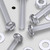 50x Clear Acrylic, Pan Slotted Head, M3 x 20mm, Plastic Bolts, Nuts & Washers - Screws