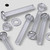 20x Clear Acrylic, Pan Slotted Head, M6 x 40 mm, Plastic Bolts, Nuts & Washers - Screws