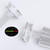 4x Clear Acrylic Standoffs 19x30mm, Sign Spacers, Wall Mount Panel Supports