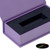 4x Magnetic, Light Purple, USB Presentation Gift Boxes - For Flash Drives, Removable Drives