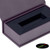 4x Magnetic Dark Purple USB Presentation Gift Boxes - For Flash Drives