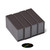 4x Charcoal Magnetic USB Presentation Gift Boxes, Flash Drives, Photography