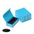 4x Magnetic, Baby Blue, USB Presentation Gift Boxes - For Flash Drives, Removable Drives