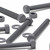 10x Grey PVC, Hex Head, M10 x 100 mm, Plastic Bolts, Nuts & Washers, UPVC