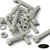 10x Glass Filled Reinforced Super Nylon Socket Head M10x50mm Plastic Bolts, Nuts & Washers
