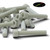 10x Glass Filled Nylon Socket Head Screws M10 x 50mm, Nuts & Washers