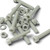 10x Glass Filled Reinforced Super Nylon Socket Head M10x50mm Plastic Bolts, Nuts & Washers