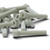 10x Glass Filled Reinforced Super Nylon Socket Head M10 x 50 mm Plastic Bolts, Nuts & Washers
