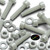 50x PA66 GF Socket Head M4 x 20 mm Plastic Bolts, Nuts & Washers