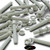 20x Natural Glass Filled Nylon Socket Head Screws M8 x 60mm, Nuts & Washers