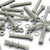 20x Natural Glass Filled Nylon Socket Head Screws M8 x 60mm, Nuts & Washers