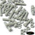 20x Natural Glass Filled Nylon Socket Head Screws M8 x 40mm, Nuts & Washers