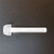 20 x Transparent Clear Plastic Acrylic Thumbscrews, slotted+knurled M6 x 40mm