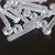 20 x Transparent Clear Acrylic M3 x 20mm, Nuts & Bolts, Acrylic Plastic Screws